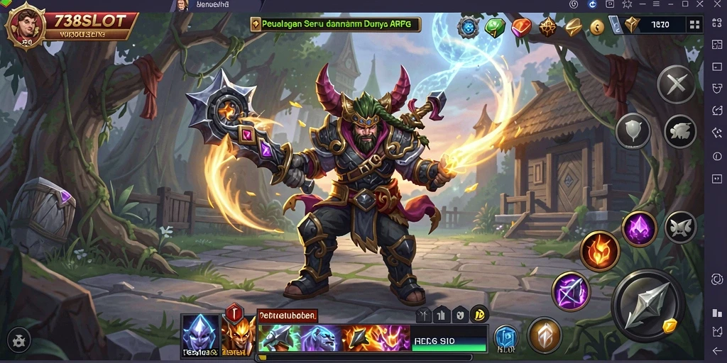 Tampilan gameplay epik di dunia <strong>738SLOT</strong> yang penuh petualangan.