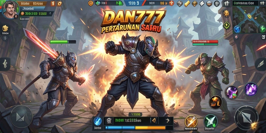 Pengalaman gameplay seru dalam pertarungan Action.