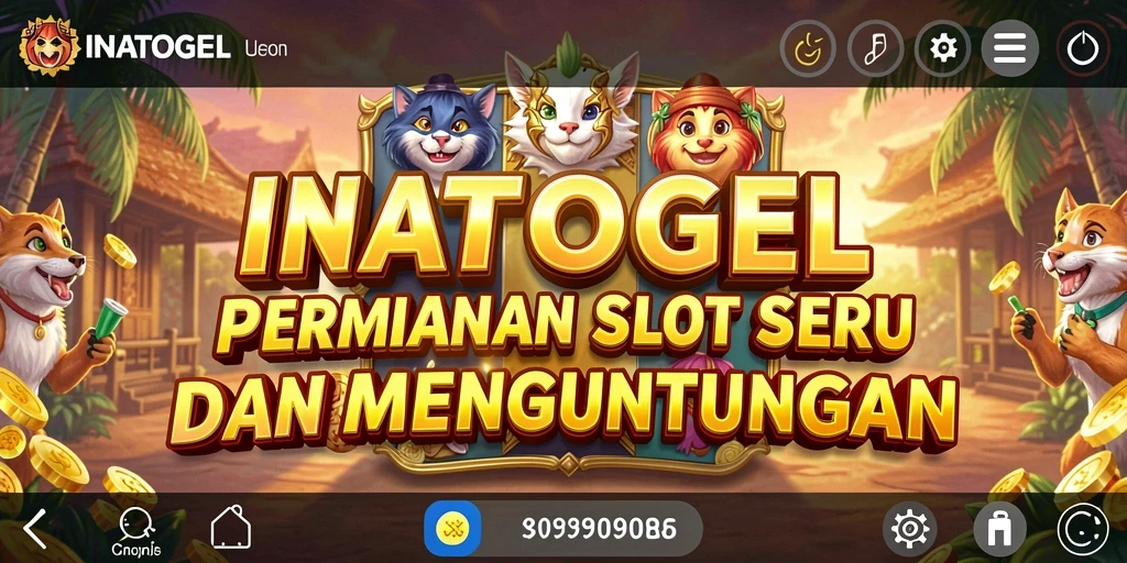 Screenshot gameplay INATOGEL menampilkan putaran Slot yang menarik.
